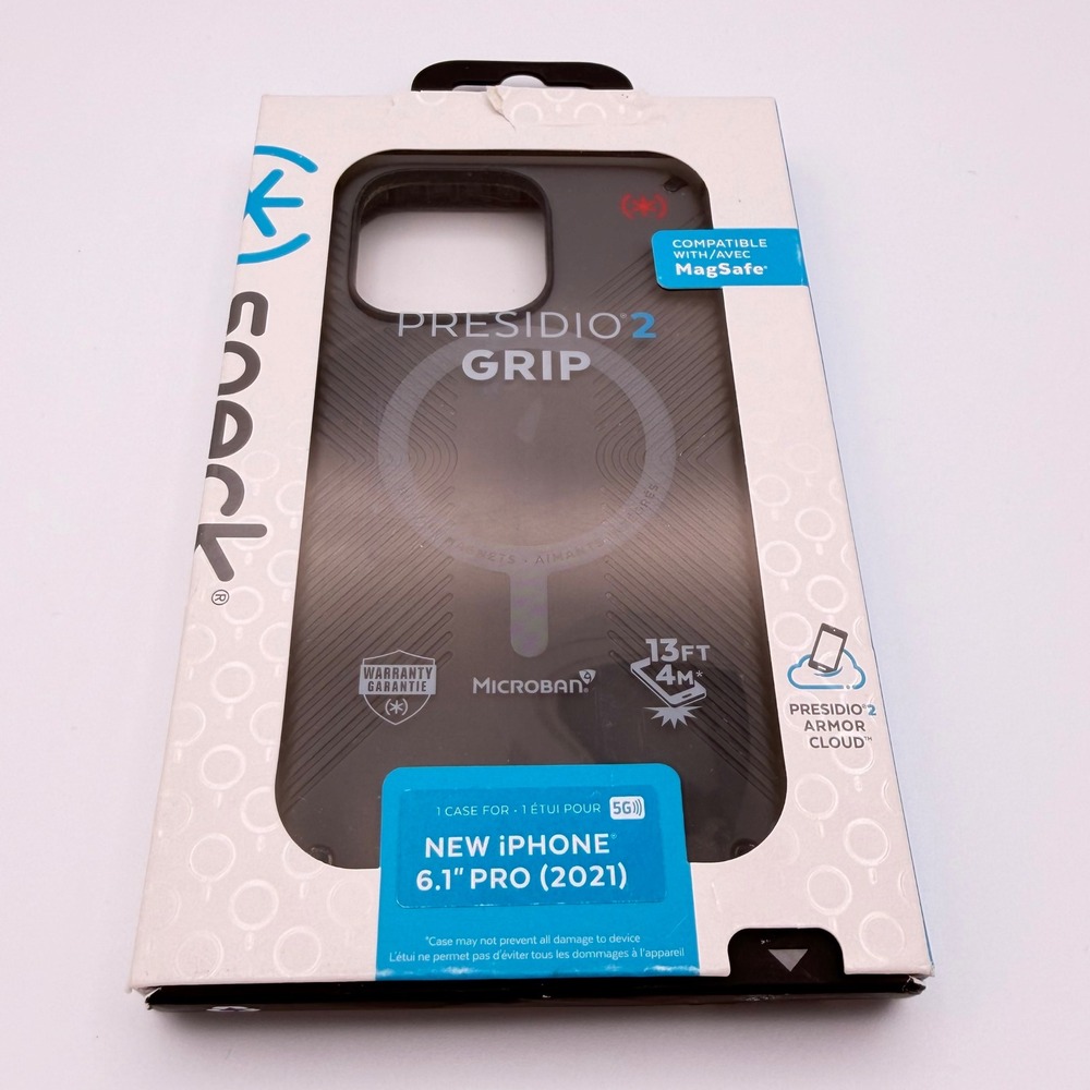 Speck Phone Case iPhone 13 Pro 6.1 MagSafe Presidio2 Grip